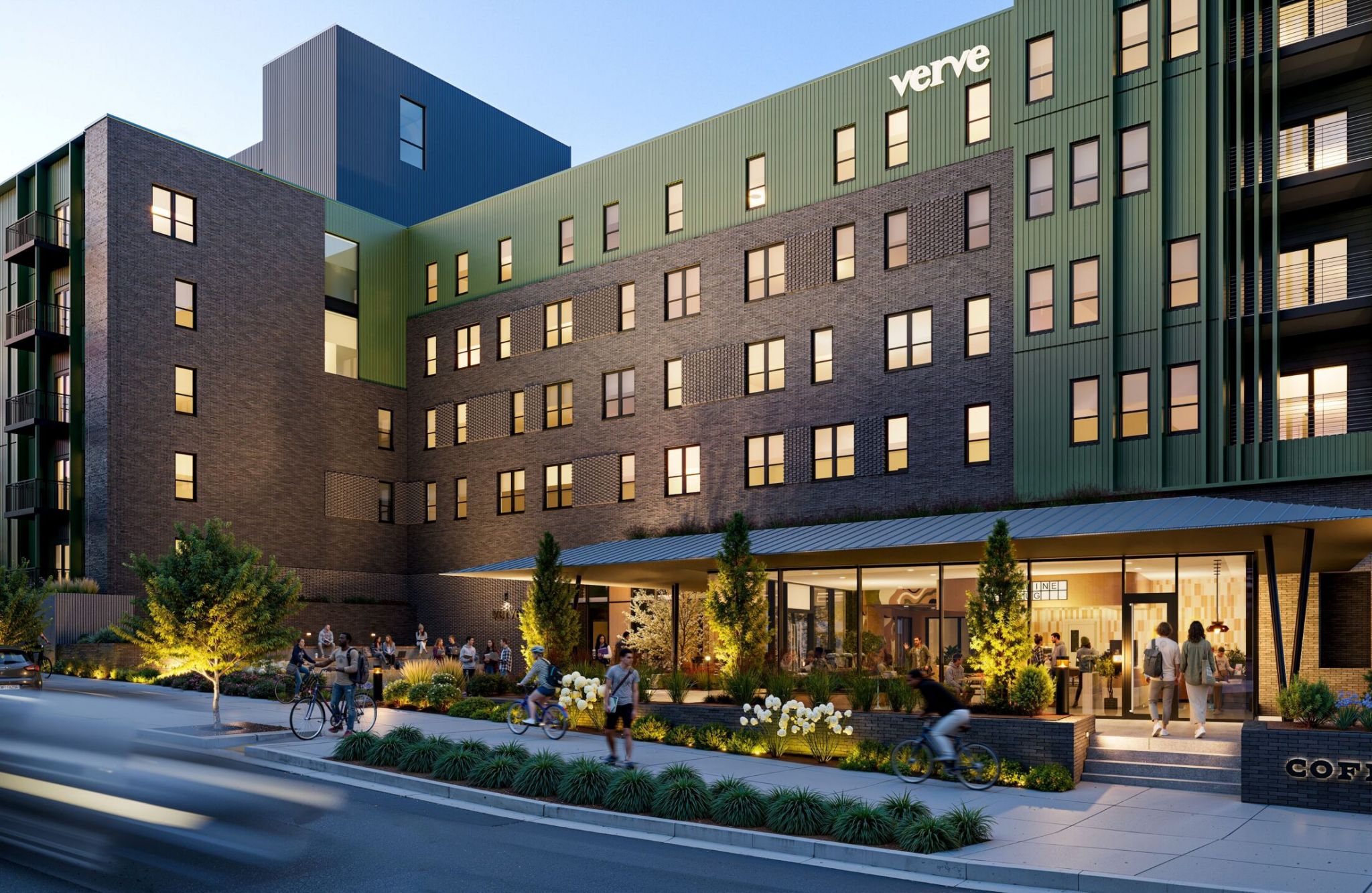 VERVE Fayetteville Exterior Rendering