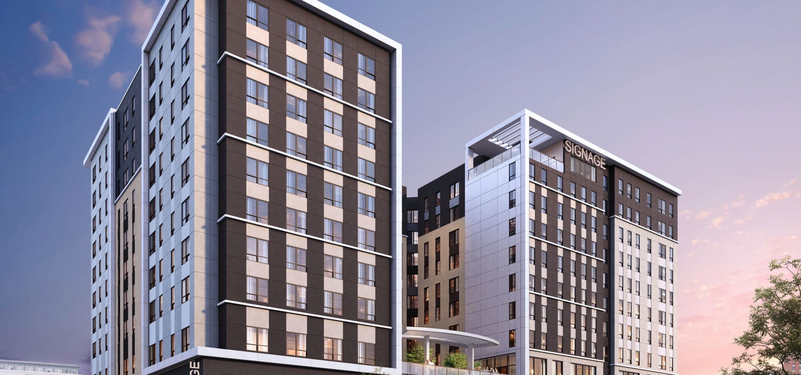 VERVE Knoxville student living exterior rendering in Knoxville, TN