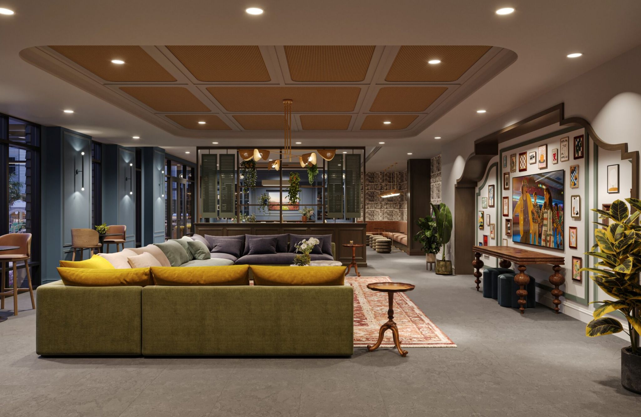 Columbia Clubroom