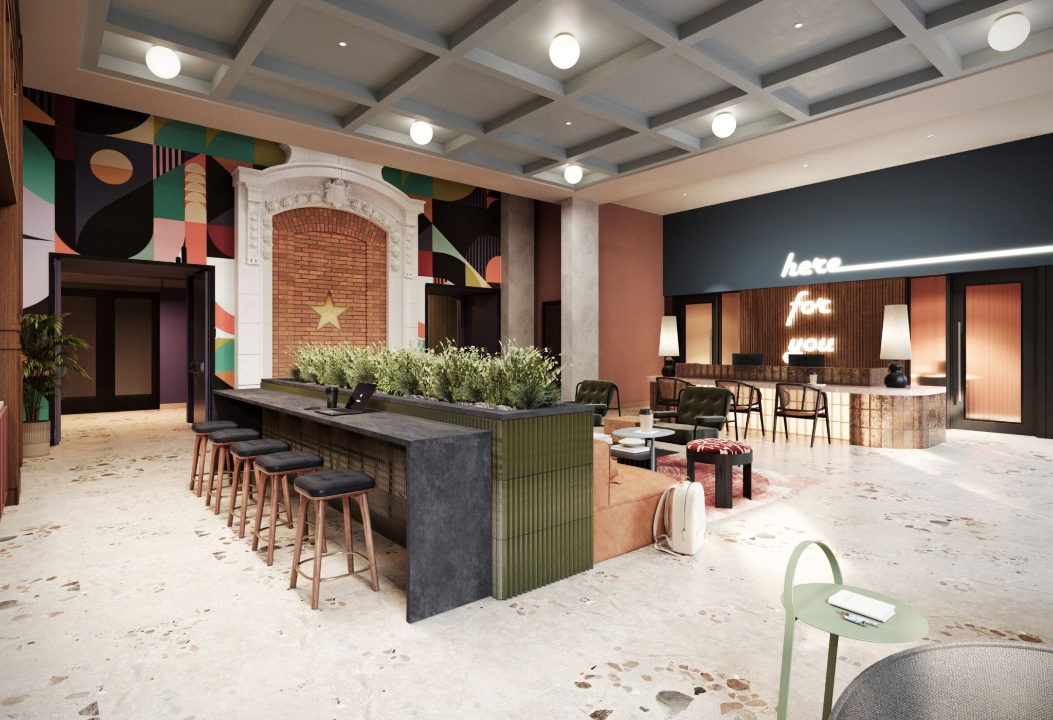 Delmar Lobby