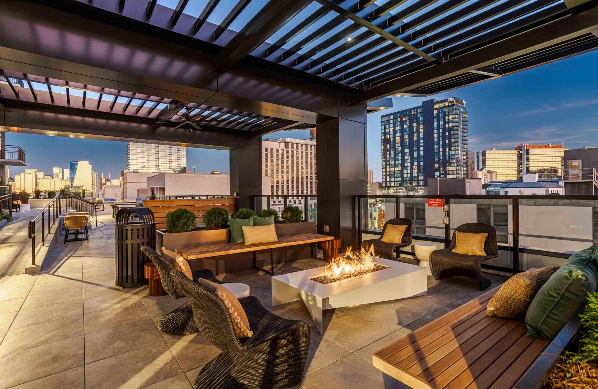 Nashville Pool seating