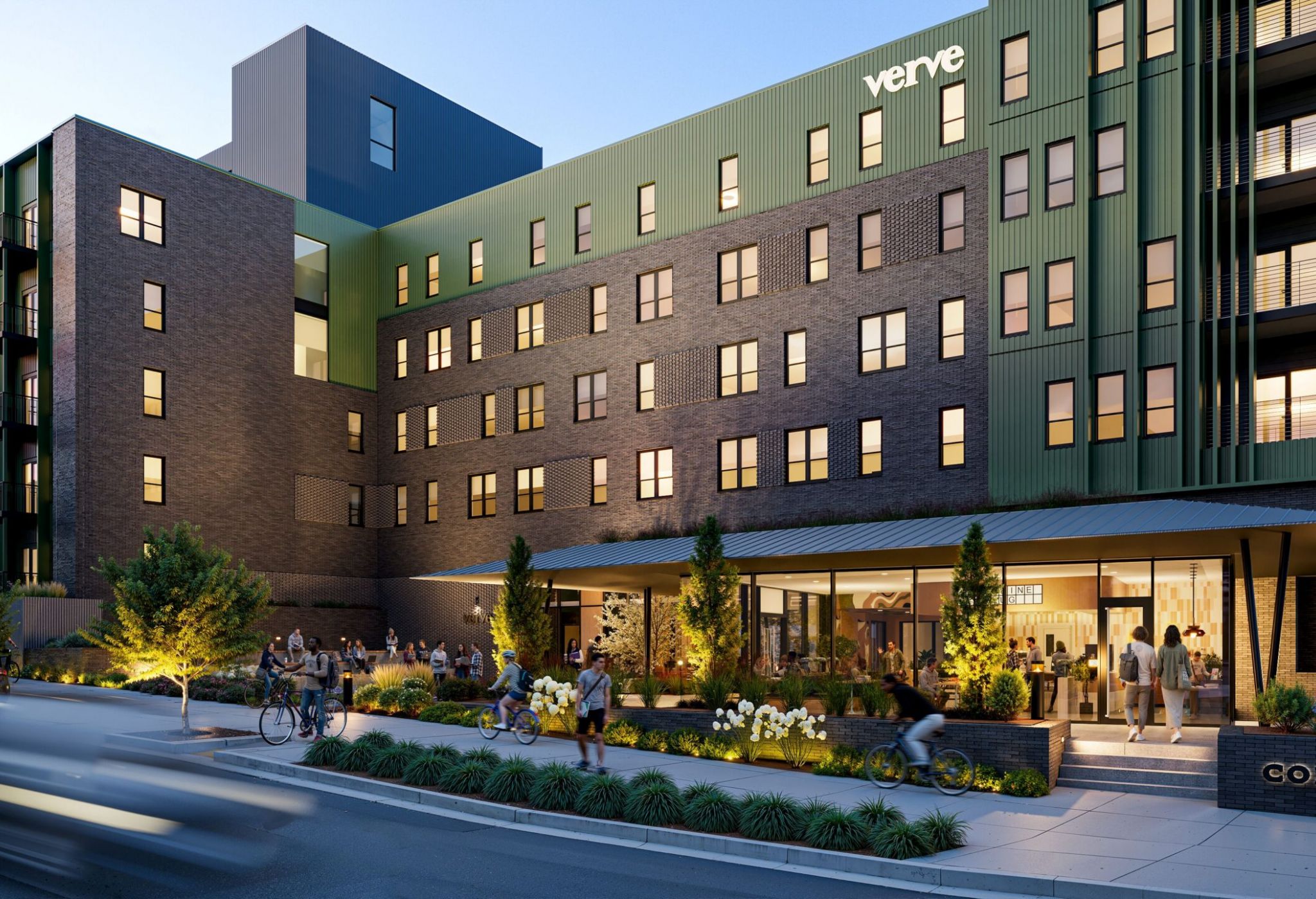 VERVE Fayetteville Exterior Rendering
