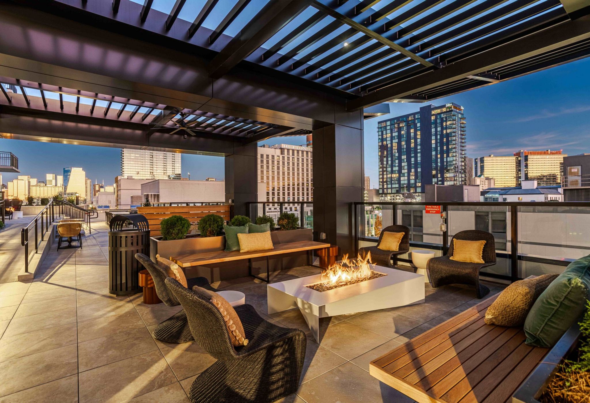 Nashville Pool seating
